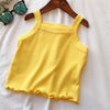 Girls Solid Color Summer Tank Top & Shorts Toddler Clothing Wholesale - PrettyKid