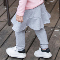 Toddler Girls Solid Culottes Casual Leggings Toddler Girls Wholesale - PrettyKid