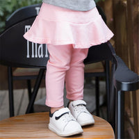 Toddler Girls Solid Culottes Casual Leggings Toddler Girls Wholesale - PrettyKid