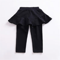 Toddler Girls Solid Culottes Casual Leggings Toddler Girls Wholesale - PrettyKid