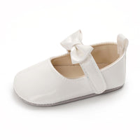 Baby Girls Solid Cute PU Magic Tape Shoes Wholesale Baby Shoes - PrettyKid