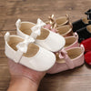 Baby Girls Solid Cute PU Magic Tape Shoes Wholesale Baby Shoes - PrettyKid