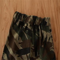 Girls Hooded Long Sleeve Top & Camo Pants & Headband Wholesale Girls - PrettyKid