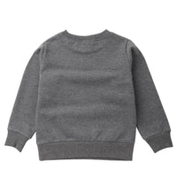 Boys Solid Long Sleeve Cartoon Casual Tops Wholesale - PrettyKid