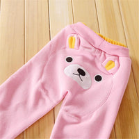 Girls Solid Long Sleeve Hooded Zipper Jacket & Trousers Girls Boutique Wholesale - PrettyKid