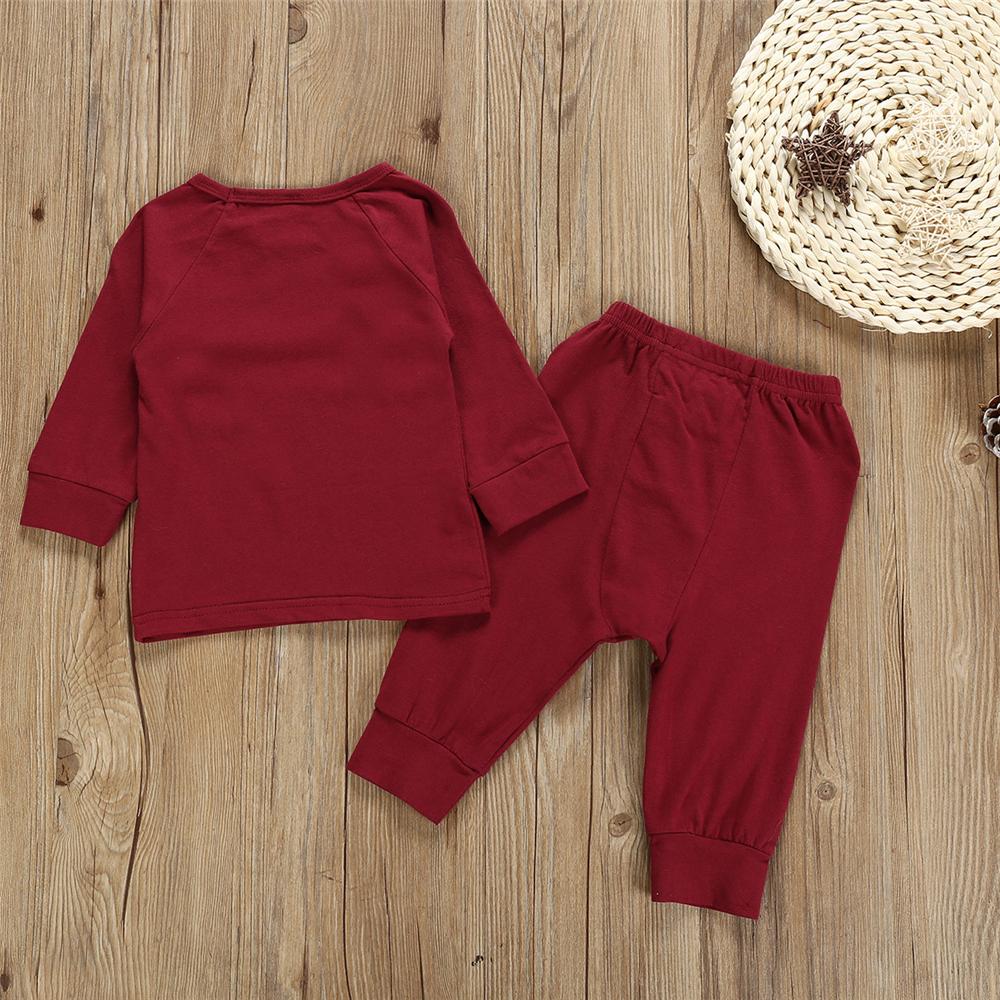 Baby Boys Solid Long Sleeve Tops & Pants Wholesale Boys Clothing Suppliers - PrettyKid