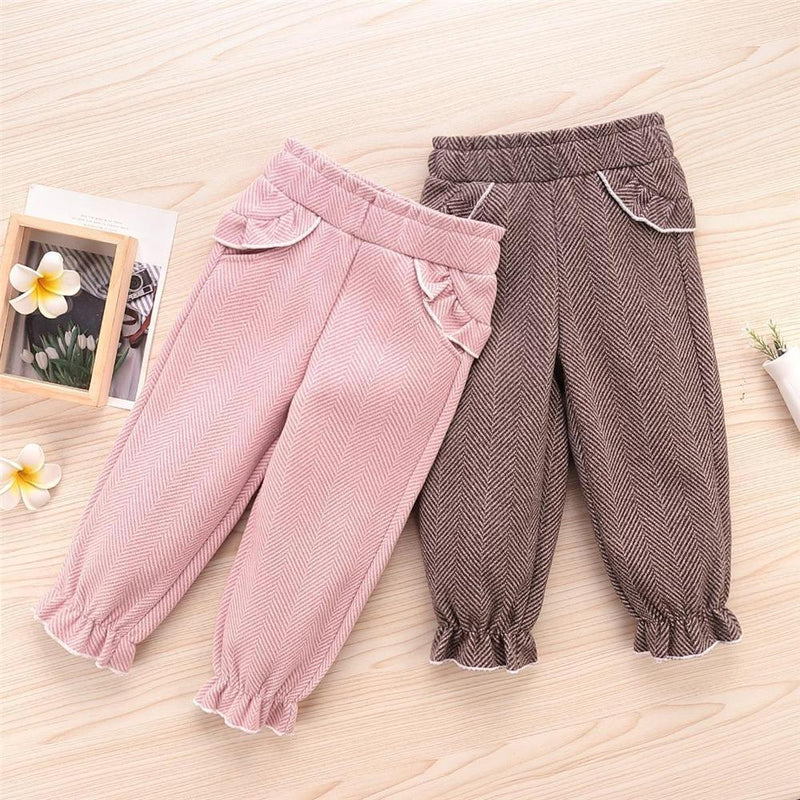 Girls Solid Loose Casual Lantern Wholesale Little Girl Boutique Clothing - PrettyKid