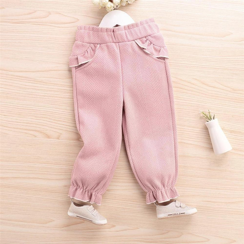 Girls Solid Loose Casual Lantern Wholesale Little Girl Boutique Clothing - PrettyKid