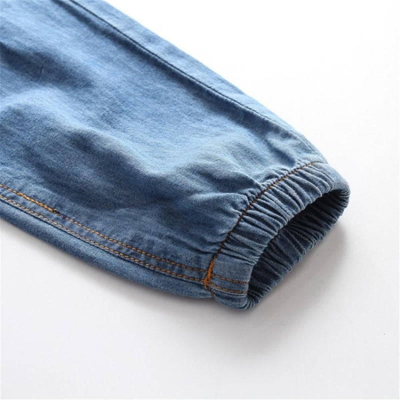 Unisex Solid Pocket Casual Jeans - PrettyKid