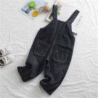 Boys Solid Pocket Daily Jumpsuits - PrettyKid