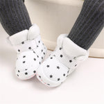 Baby Girls Star Magic Tape Snow Boots Wholesale Kid Shoes - PrettyKid