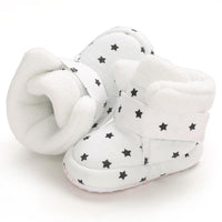 Baby Girls Star Magic Tape Snow Boots Wholesale Kid Shoes - PrettyKid