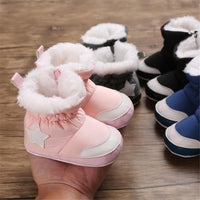 Baby Star Soft Soled Toddler Snow Boots - PrettyKid