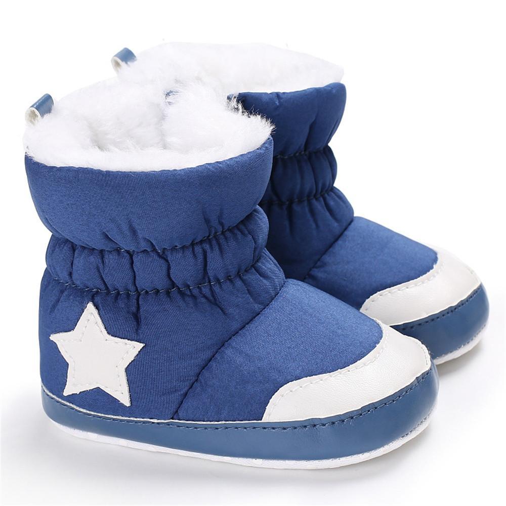 Baby Star Soft Soled Toddler Snow Boots - PrettyKid