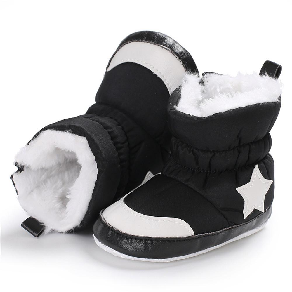 Baby Star Soft Soled Toddler Snow Boots - PrettyKid