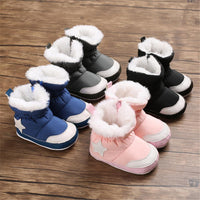 Baby Star Soft Soled Toddler Snow Boots - PrettyKid