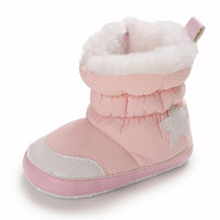 Baby Star Soft Soled Toddler Snow Boots - PrettyKid