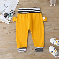 Baby Unisex Stripe Letter Print Long Sleeve Top & Pants Baby Wholesale - PrettyKid