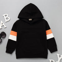 Boys Striped Long Sleeve Hooded Tops Wholesale - PrettyKid