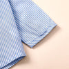 Girls Striped Long Sleeve Lapel Cardigan Blouse & Mesh Skirt Wholesale - PrettyKid