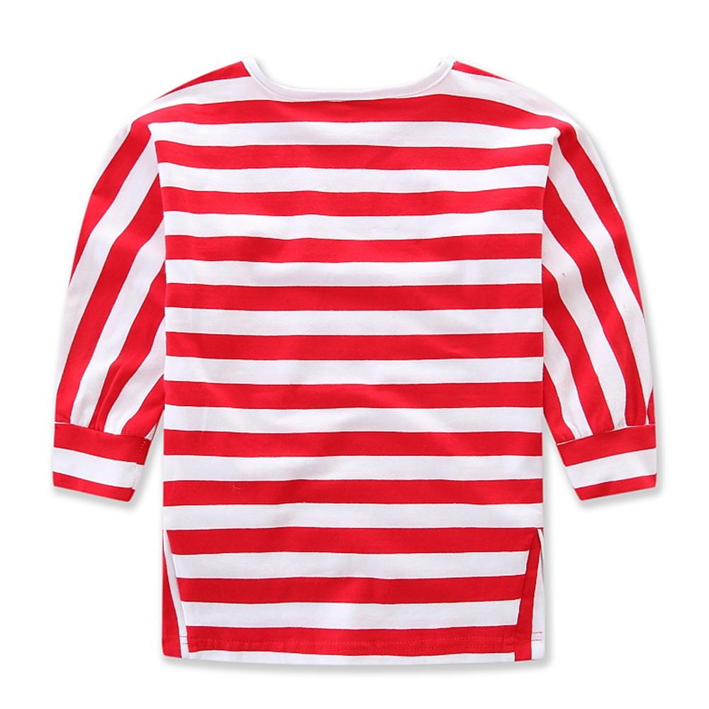 Girls Striped Long Sleeve Tops & Pants Childrens Wholesale Clothes - PrettyKid