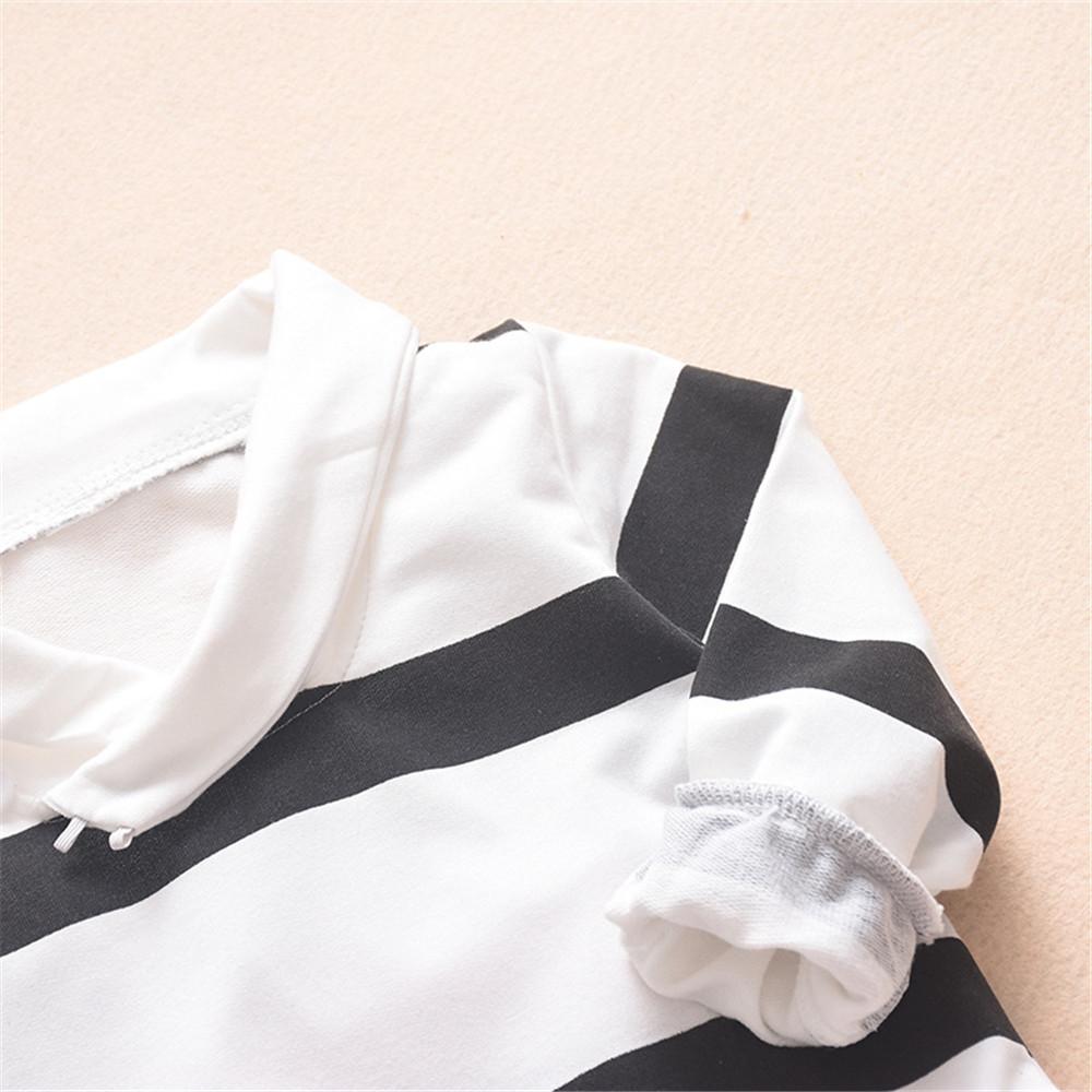 Boys Striped Long Sleeve Tops & Pants - PrettyKid