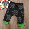 Baby Boy Striped Rhino Pattern Long Sleeve Top & Pants Baby Wholesales - PrettyKid