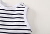 Baby Striped Siblings Sleeveless Summer Romper Baby clothes Wholesale - PrettyKid