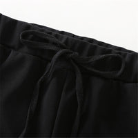 Girls Striped Strappy Casual Sport Pants Girl Boutique Clothing Wholesale - PrettyKid