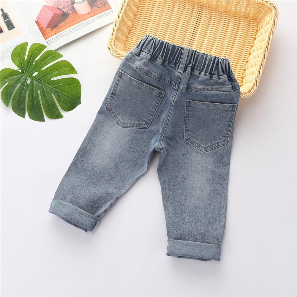 Boys Stylish Pocket Daily Jeans Wholesale - PrettyKid