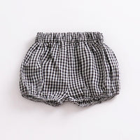 Baby Girls Summer Plaid Shorts Cheap Baby clothing - PrettyKid