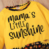 Baby Sunshine Sunflower Printed Long-Sleeve Top & Pants Baby Fashion Wholesale - PrettyKid