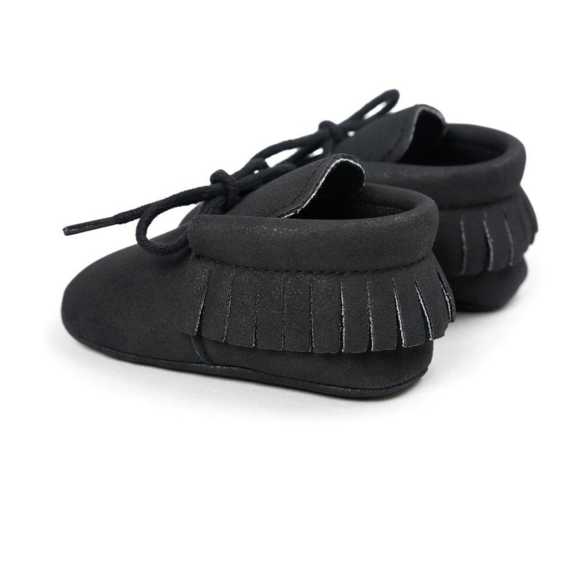 Baby Tassel Lace Up Comfy Flat Shoes Wholesale Shoes For Kids - PrettyKid