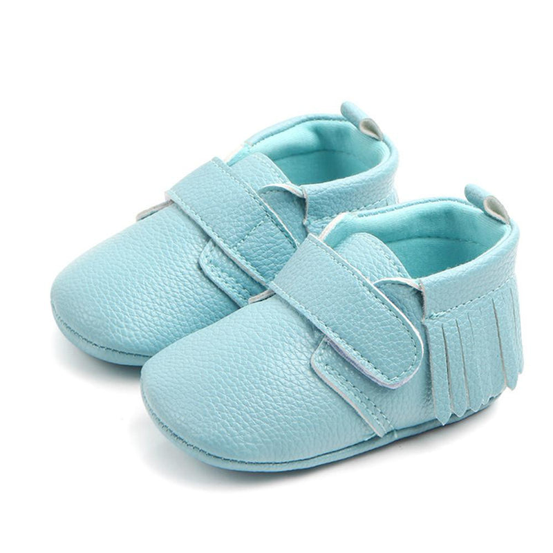 Baby Tassel Magic Tape Casual Sneakers - PrettyKid