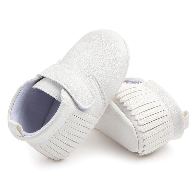 Baby Tassel Magic Tape Casual Sneakers - PrettyKid