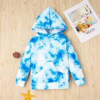 Unisex Tie Dye Hooded Long Sleeve Jumper & Pants Kids Wholesale Clothing - PrettyKid