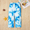 Unisex Tie Dye Hooded Long Sleeve Jumper & Pants Kids Wholesale Clothing - PrettyKid
