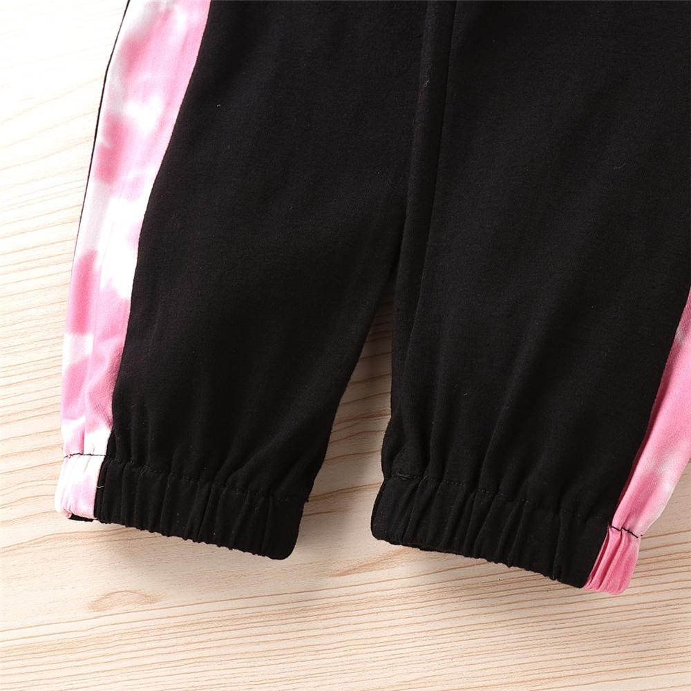 Girls Tie Dye Hooded Long Sleeve Top & Pants Girls Boutique Wholesale - PrettyKid