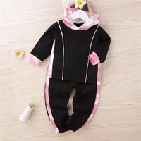 Girls Tie Dye Hooded Long Sleeve Top & Pants Girls Boutique Wholesale - PrettyKid