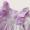 Baby Girl Tie Dye Long Sleeve Dress Baby Wholesale Clothing - PrettyKid