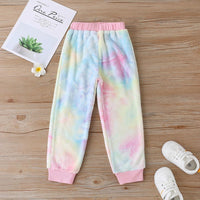 Girls Tie Dye Long Sleeve Leisure Top & Pants Baby Girl Clothes Wholesale - PrettyKid