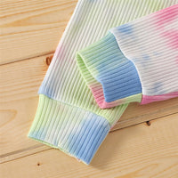 Girls Tie Dye Long Sleeve Stylish Top & Pants Wholesale Girls Boutique Clothing - PrettyKid