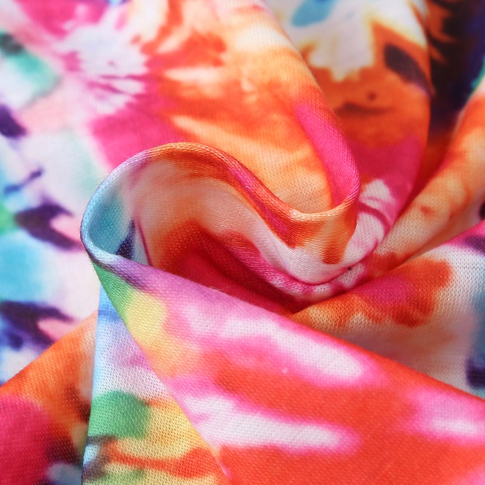 Girls Tie Dye Long Sleeve T-shirt & Pants Wholesale Clothing For Girls - PrettyKid