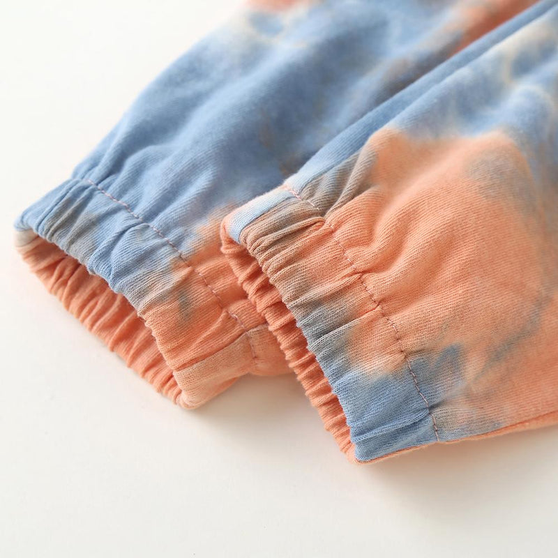 Toddler Girls Tie Dye Sweatpants - PrettyKid