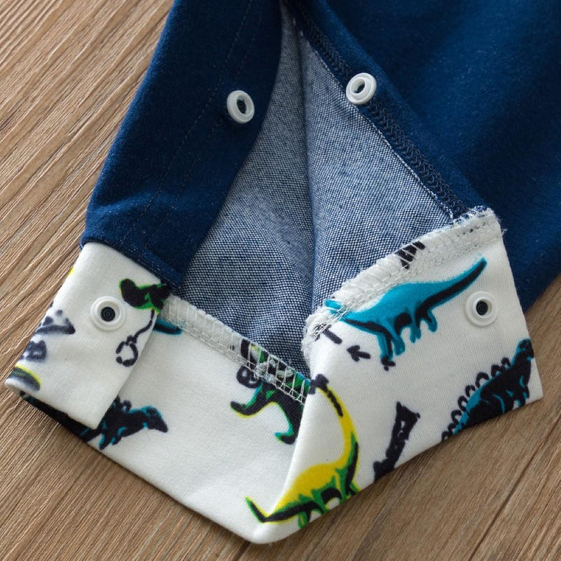 Toddler Boys Dinosaur Long Sleeve Top & Pants Boy Wholesale Clothing - PrettyKid