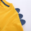 Toddler Boys Long Sleeve Dinosaur Printed T-Shirt Boys Wholesale Clothes - PrettyKid