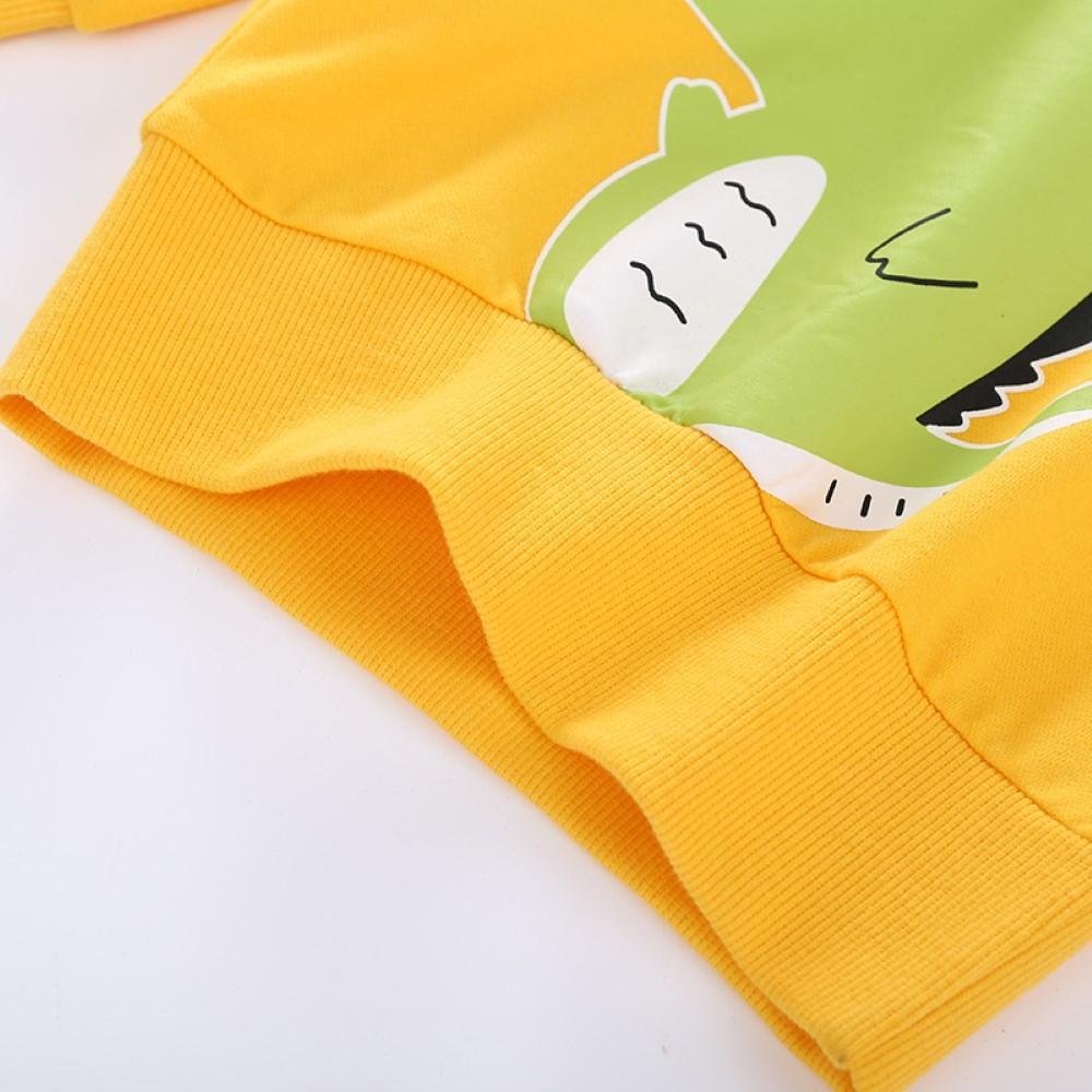 Toddler Boys Long Sleeve Dinosaur Printed T-Shirt Boys Wholesale Clothes - PrettyKid