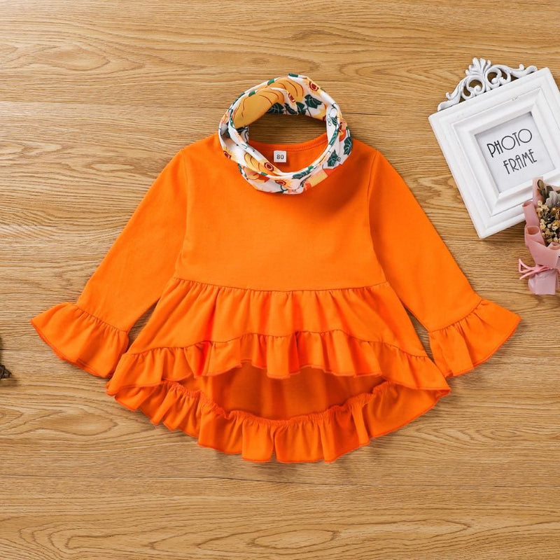 Toddler Girls Halloween Dress & Pants & Headband Wholesale Girl Clothing - PrettyKid