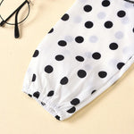Toddler Girls Long Sleeve Plka Dot Top & Skirts Girls Clothing Wholesalers - PrettyKid