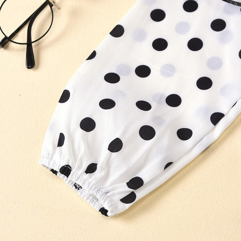 Toddler Girls Long Sleeve Plka Dot Top & Skirts Girls Clothing Wholesalers - PrettyKid
